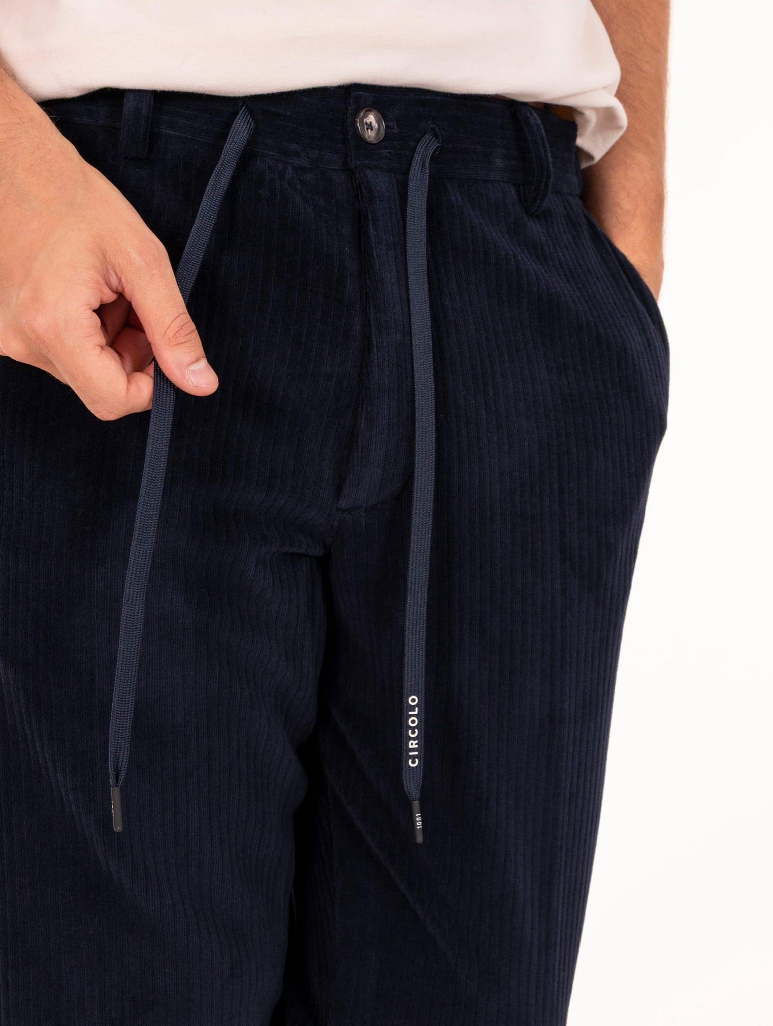 Pantalaccio Circolo 1901 in Velluto a Coste Navy