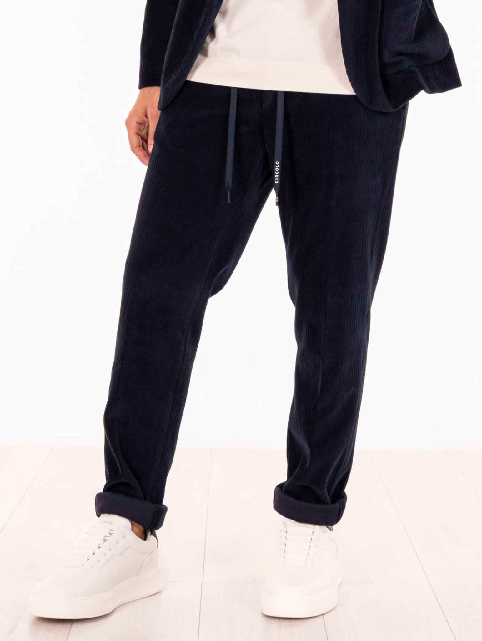 Pantalaccio Circolo 1901 in Velluto a Coste Navy