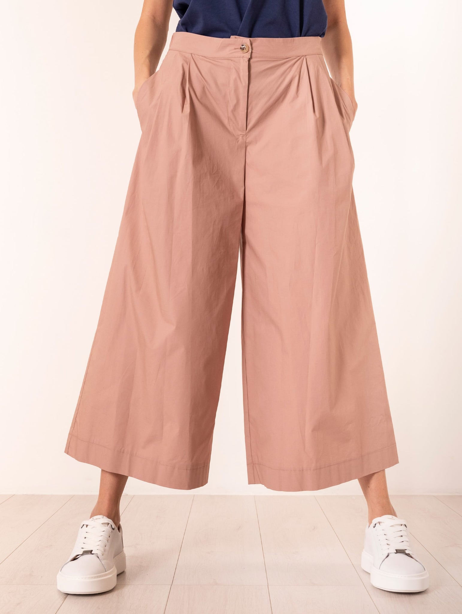 Pantalone Anita J-Cube in Cotone Rosa