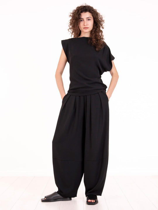 Pantalone Balloon Meimeij Nero