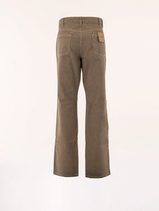 Pantalone Burberry in Cotone Salvia