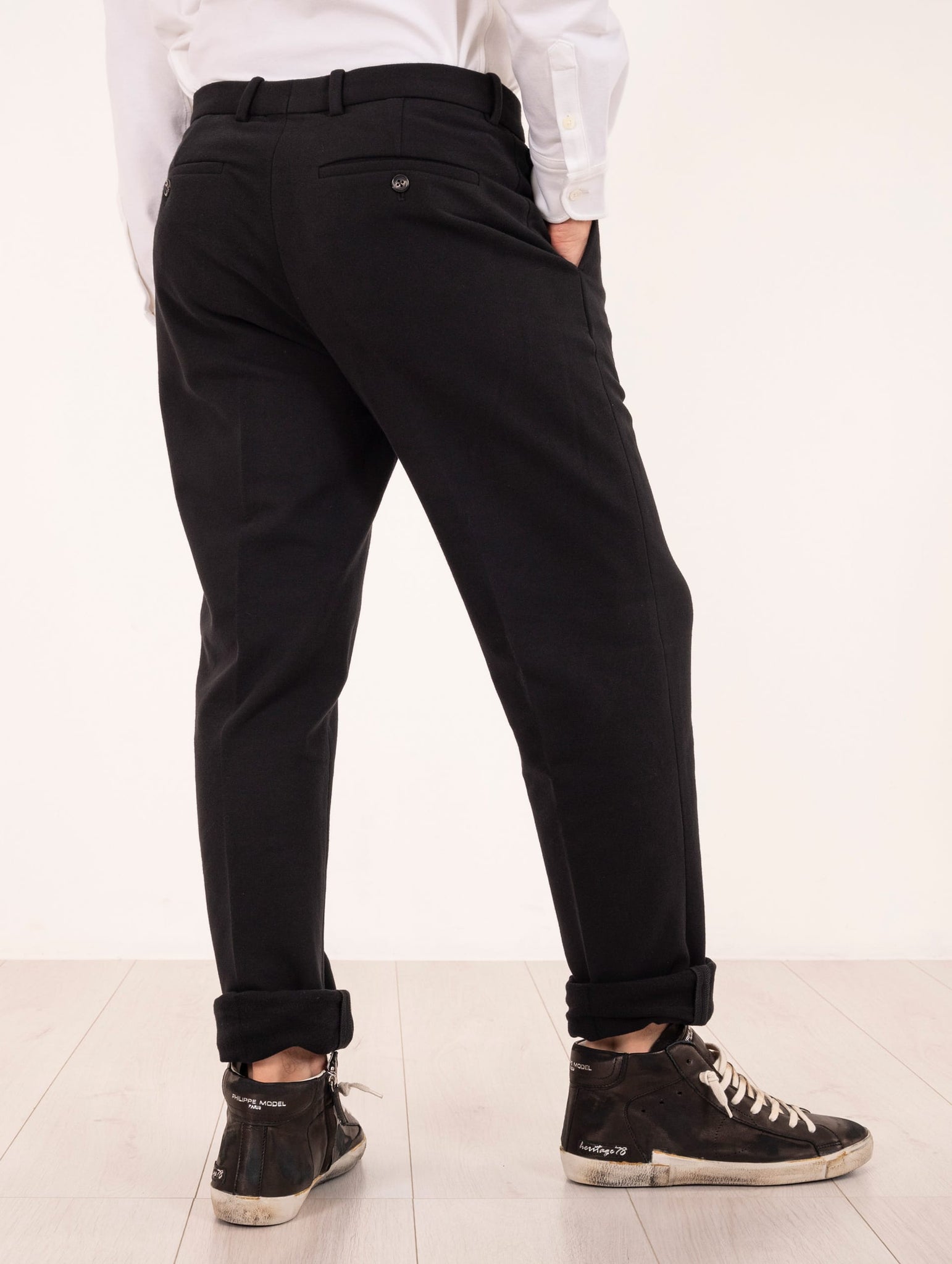 Pantalone Circolo 1901 in Jersey Nero