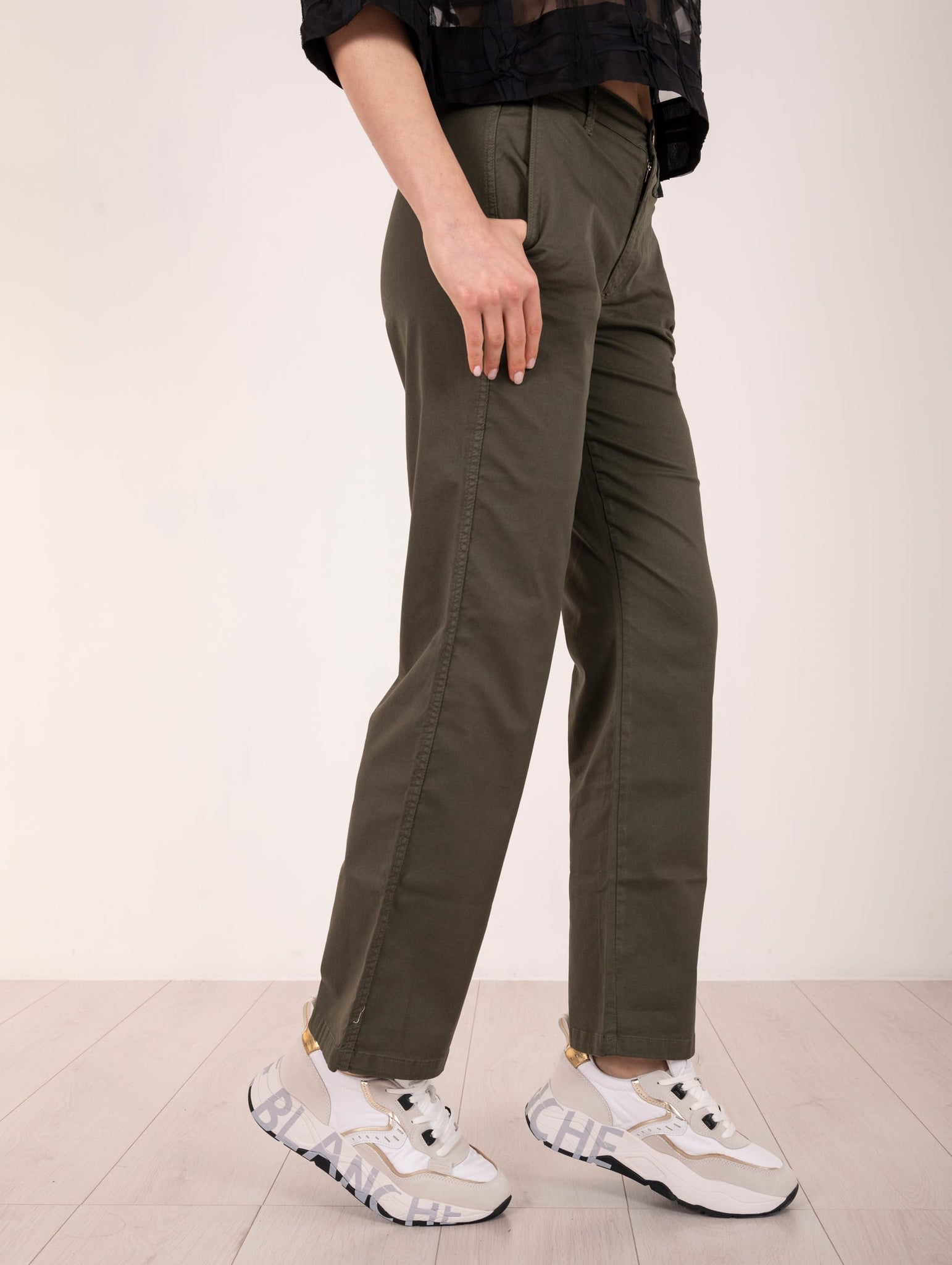 Pantalone Culotte Ugo J-cube in Cotone Militare