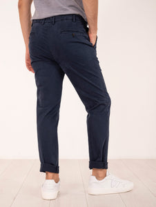 Pantalone Devorè per Four Stroke in Cotone Navy