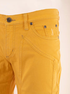 Pantalone Jeckerson in Cotone Giallo