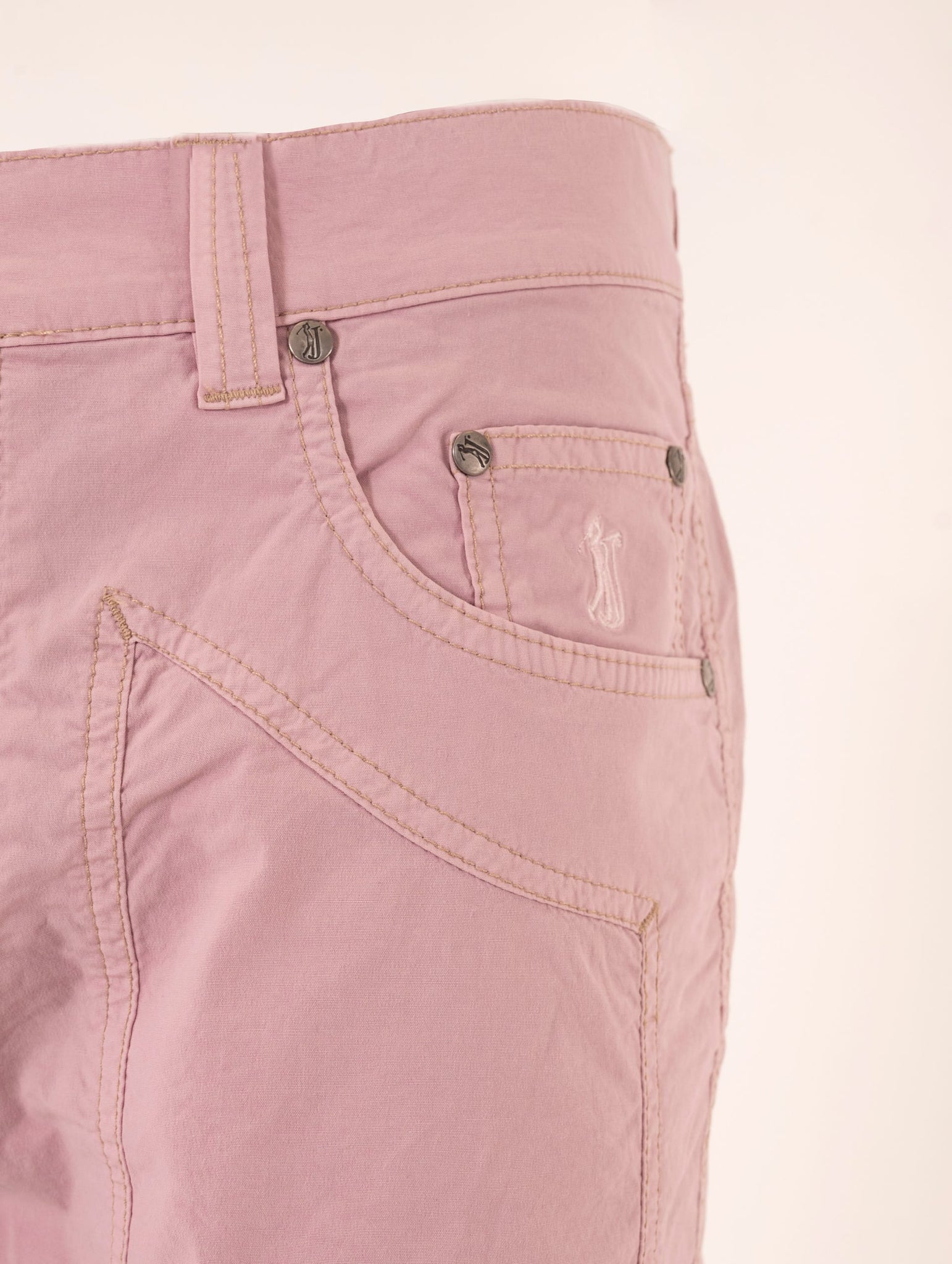 Pantalone Jeckerson in Cotone Rosa