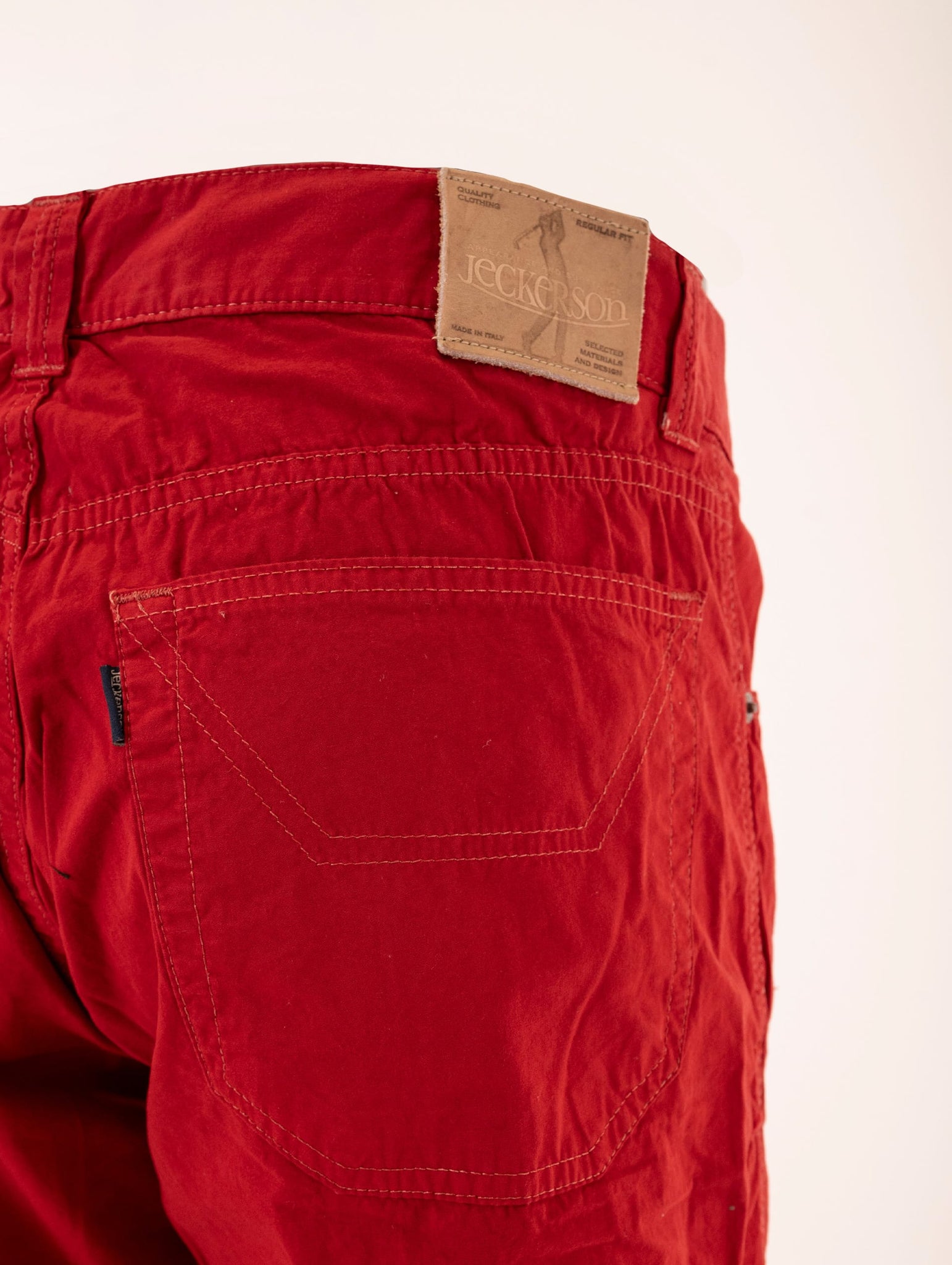 Pantalone Jeckerson in Cotone Rosso