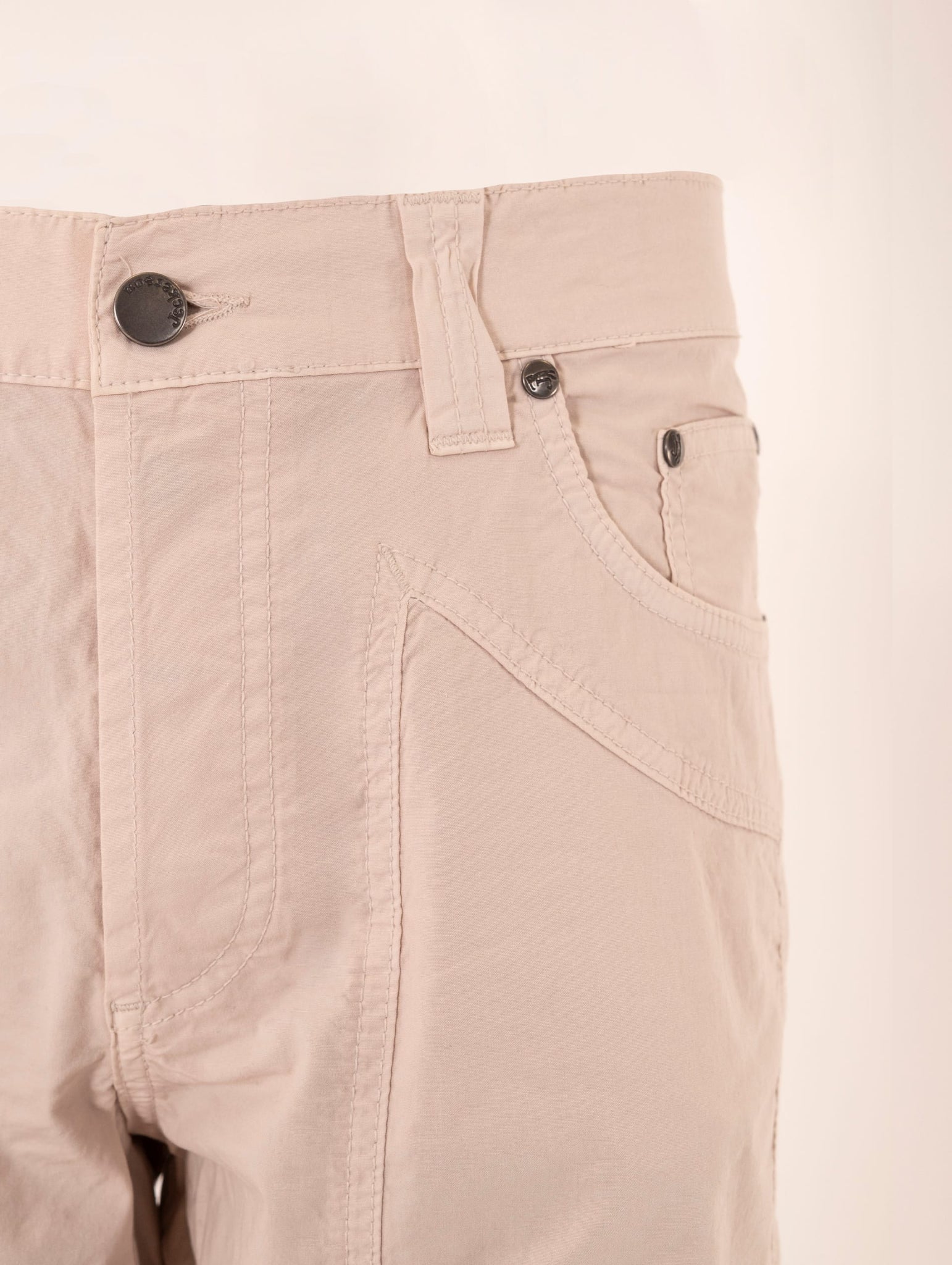 Pantalone Jeckerson in Cotone Sabbia