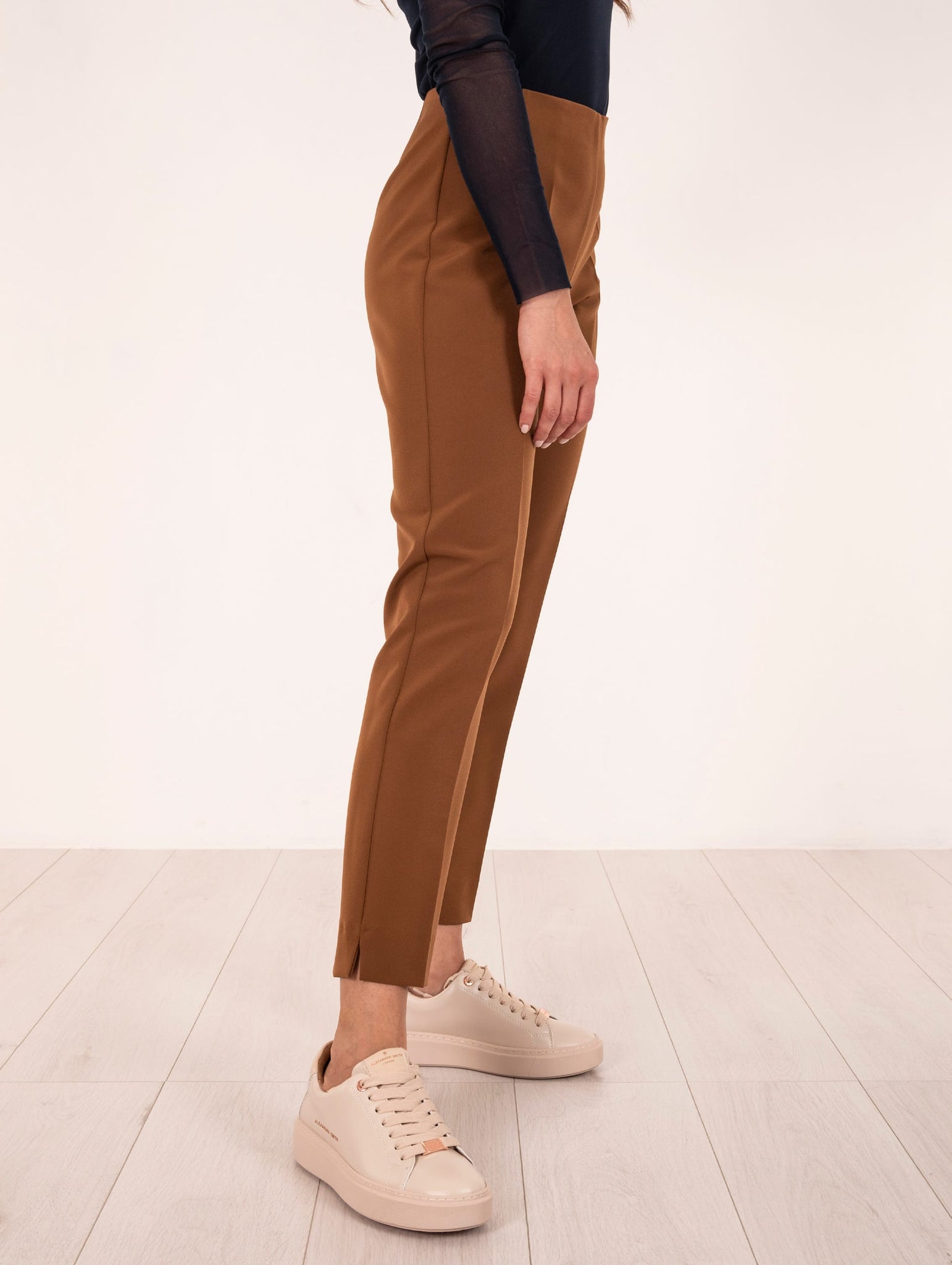 Pantalone Maliparmi in Soft Cady Orzo