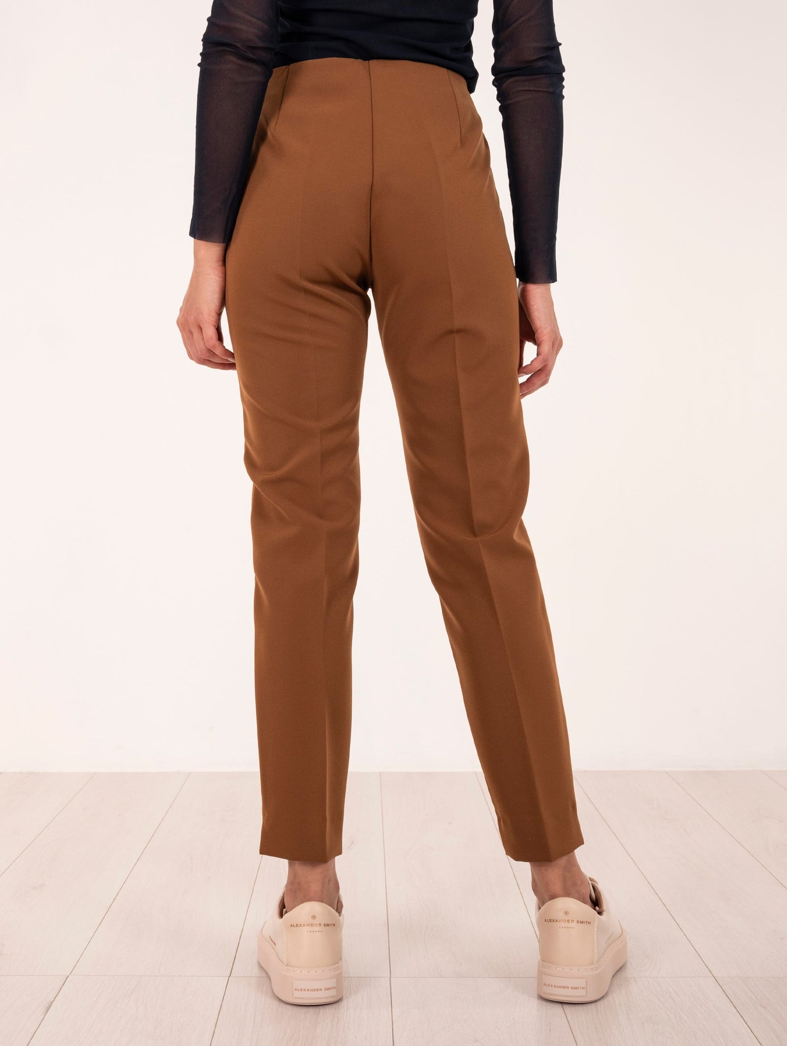 Pantalone Maliparmi in Soft Cady Orzo