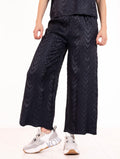Pantalone Meimeij Plissè Chevron Blu
