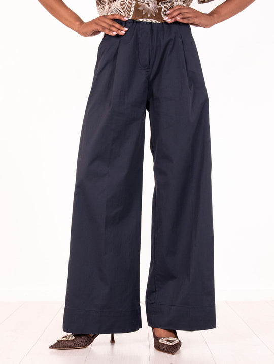 Hose Myths aus Baumwolle Navy