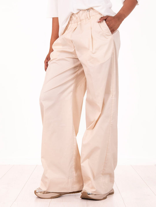 Pantalone Myths in Cotone Panna