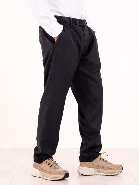 Pantalone Myths in Lana New Vintage e Cashmere Blu