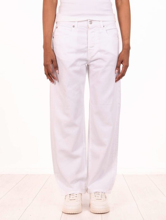 Pantalone New Oskar Roy Roger's in Cotone Bianco