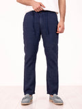 Pantalone Portofino Roy Roger's in Lino Blu