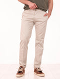 Pantalone Re-Hash in Cotone e Lyocell Avorio