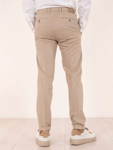 Pantalone Re-Hash in Cotone e Tencel Sabbia