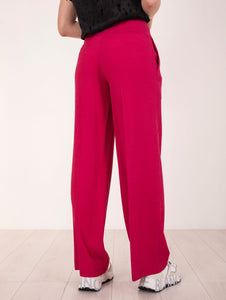 Pantalone Via Masini 80 in Crepe Peonia