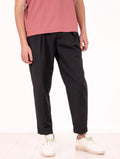 Pantalone White Sand in Misto Lana Nero