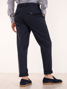 Pantaloni Myths Fresco Lana Blu