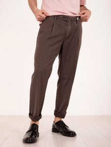 Pantaloni Myths Fresco Lana Marrone