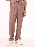 Pantaloni Myths in Fresco Lana Cipria