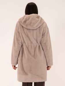 Parka Violanti in Ecopelliccia Corda