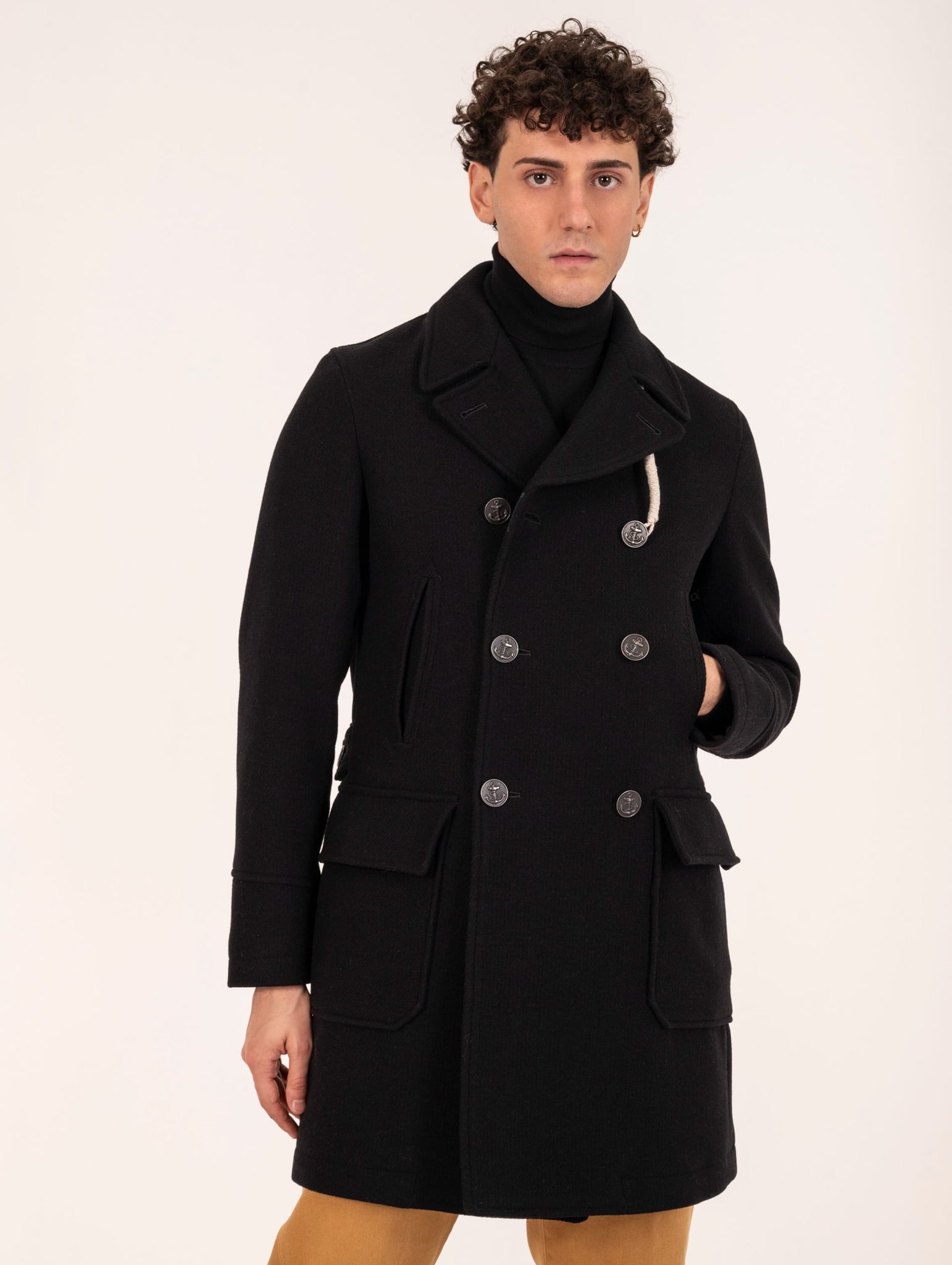 Peacoat Camplin ¾ Nero