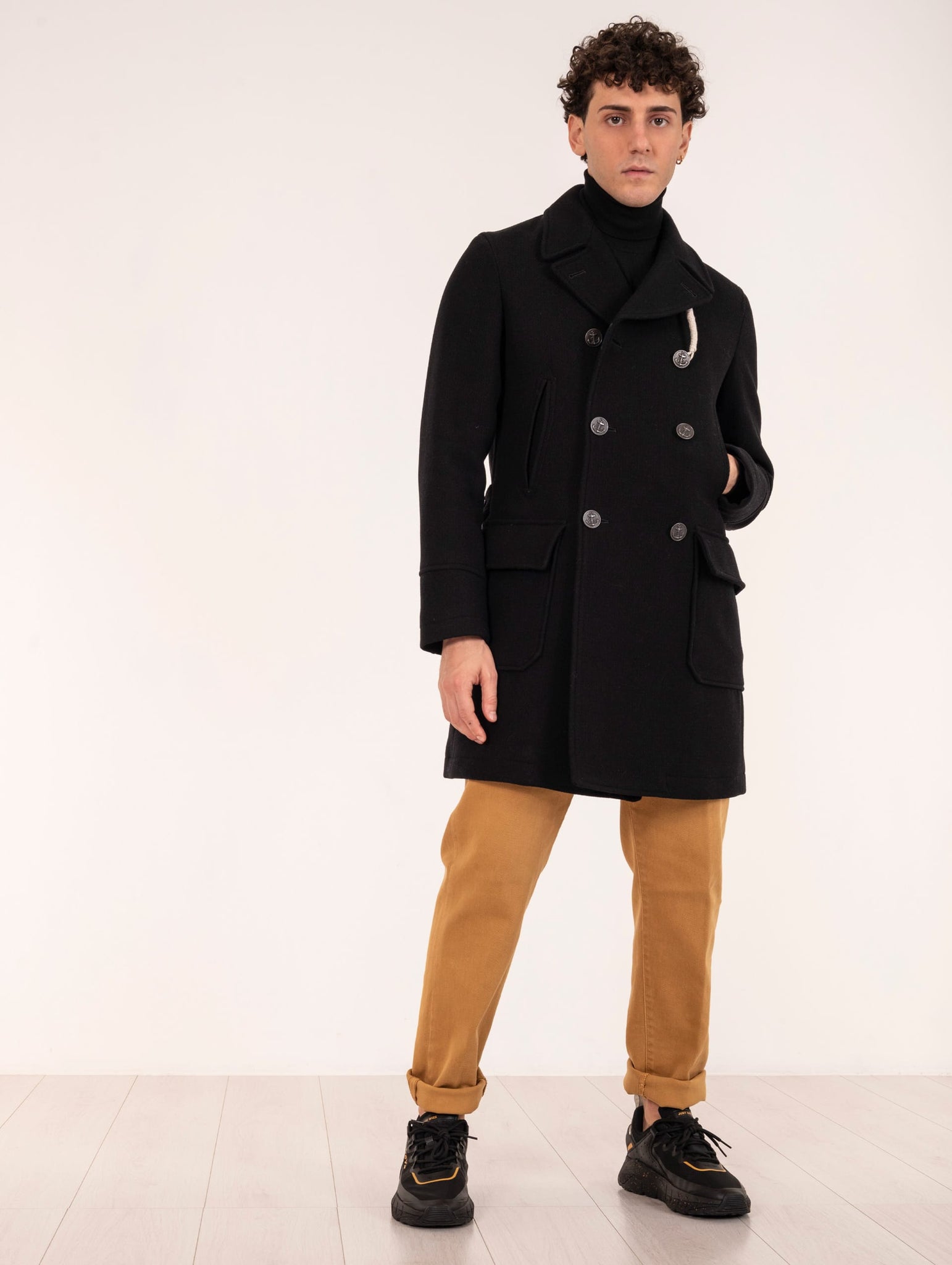 Peacoat Camplin ¾ Nero