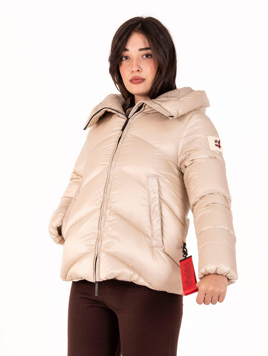 Piumino Helsinki After Label Ecru