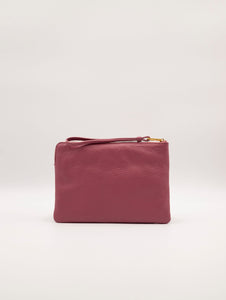 Pochette Alias Coccinelle in Pelle Glicine