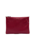 Scarlet Hammered Leather Coccinelle Best Crossbody Pochette