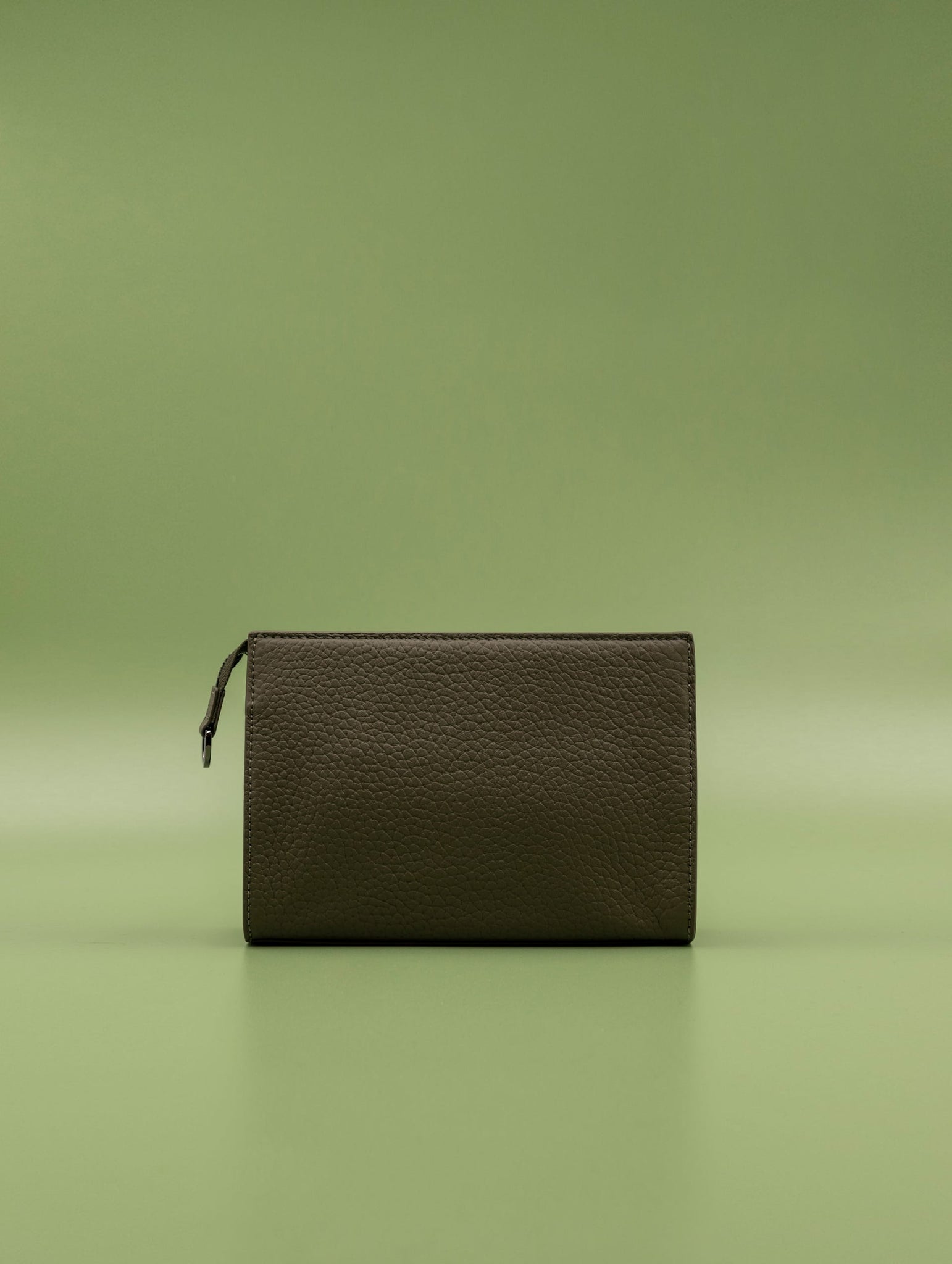 Pochette Gianni Chiarini in Pelle Martellata Oliva