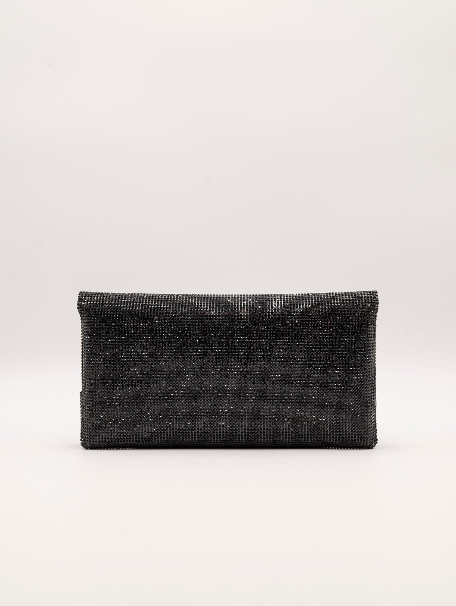 Pochette Twenty Fourhaitch Strass Nera