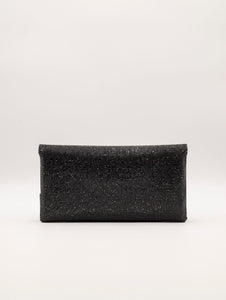 Pochette Twenty Fourhaitch Strass Nera