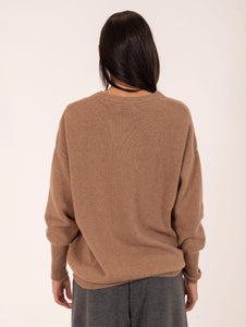 Pull Daniele Fiesoli in Cashmere Cammello