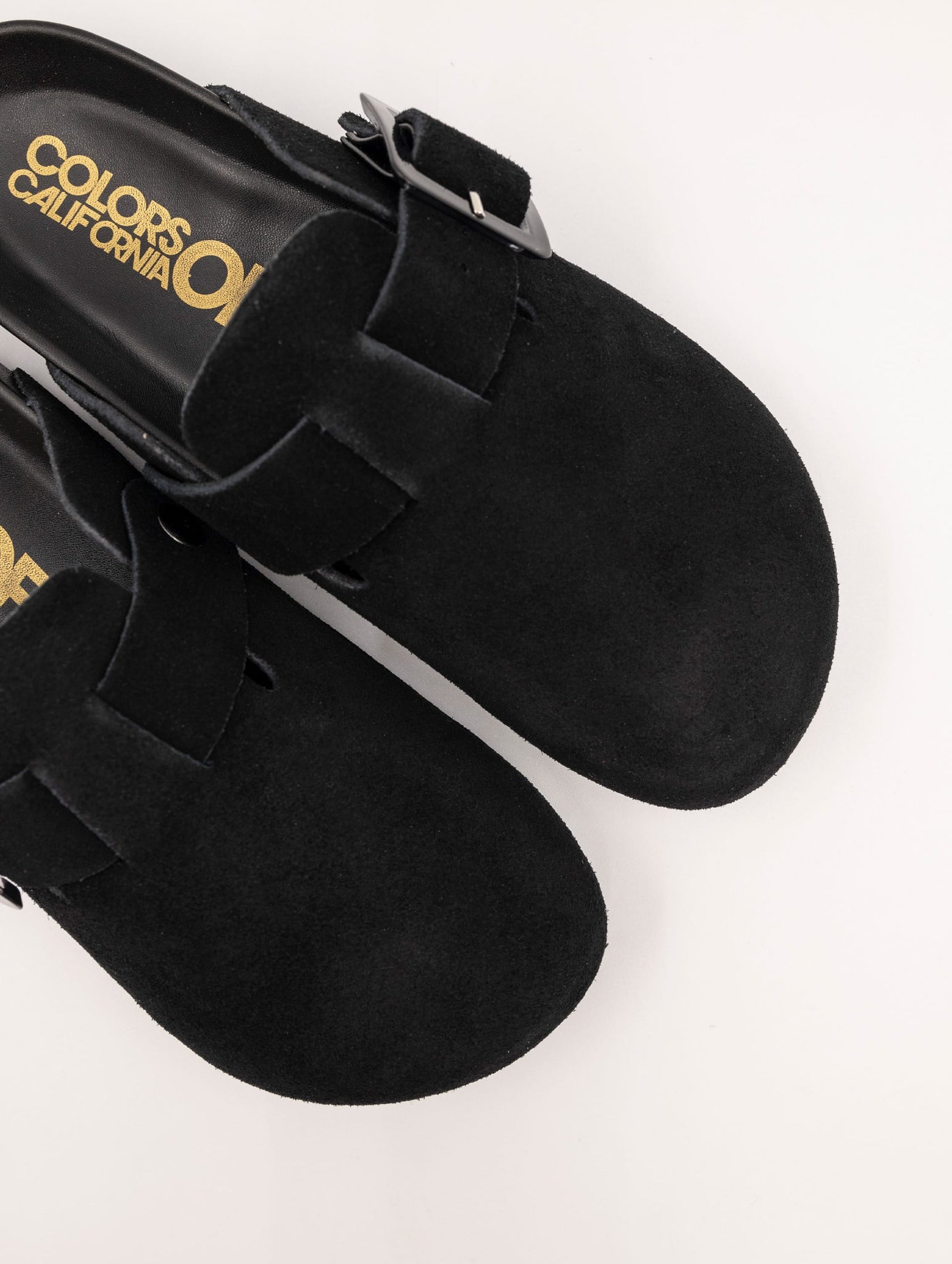 Sabot Colors of California in Suede Nero