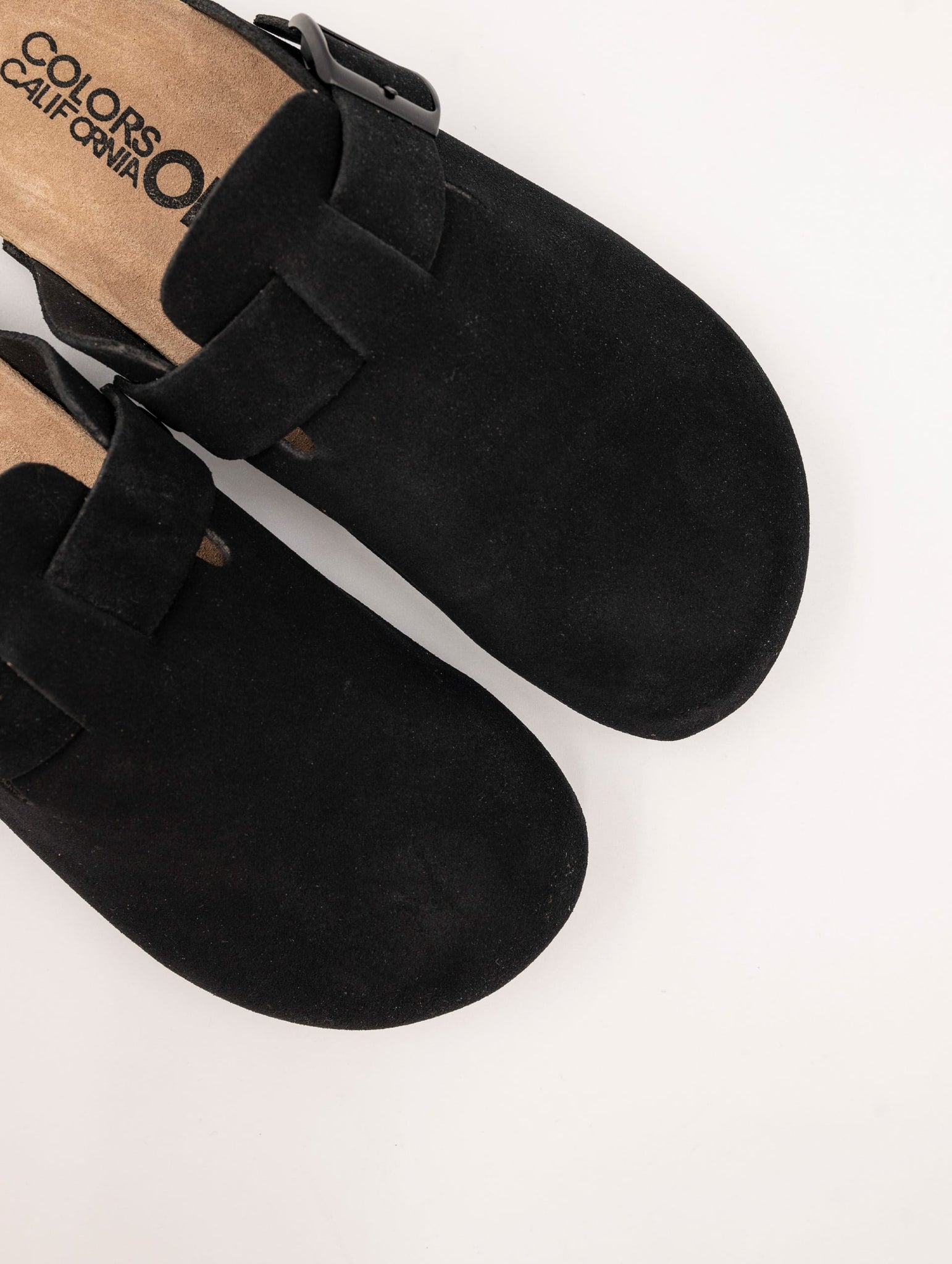 Sabot Colors of California in Suede Nero