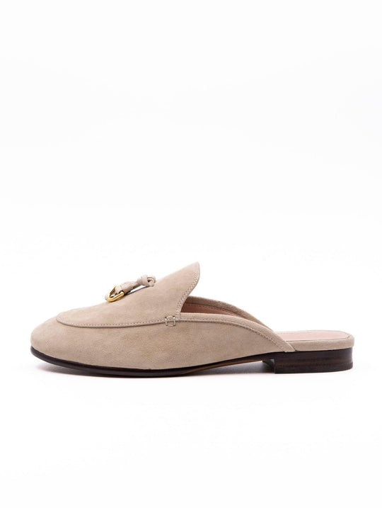Sabot Loop Coccinelle in Suede Sabbia
