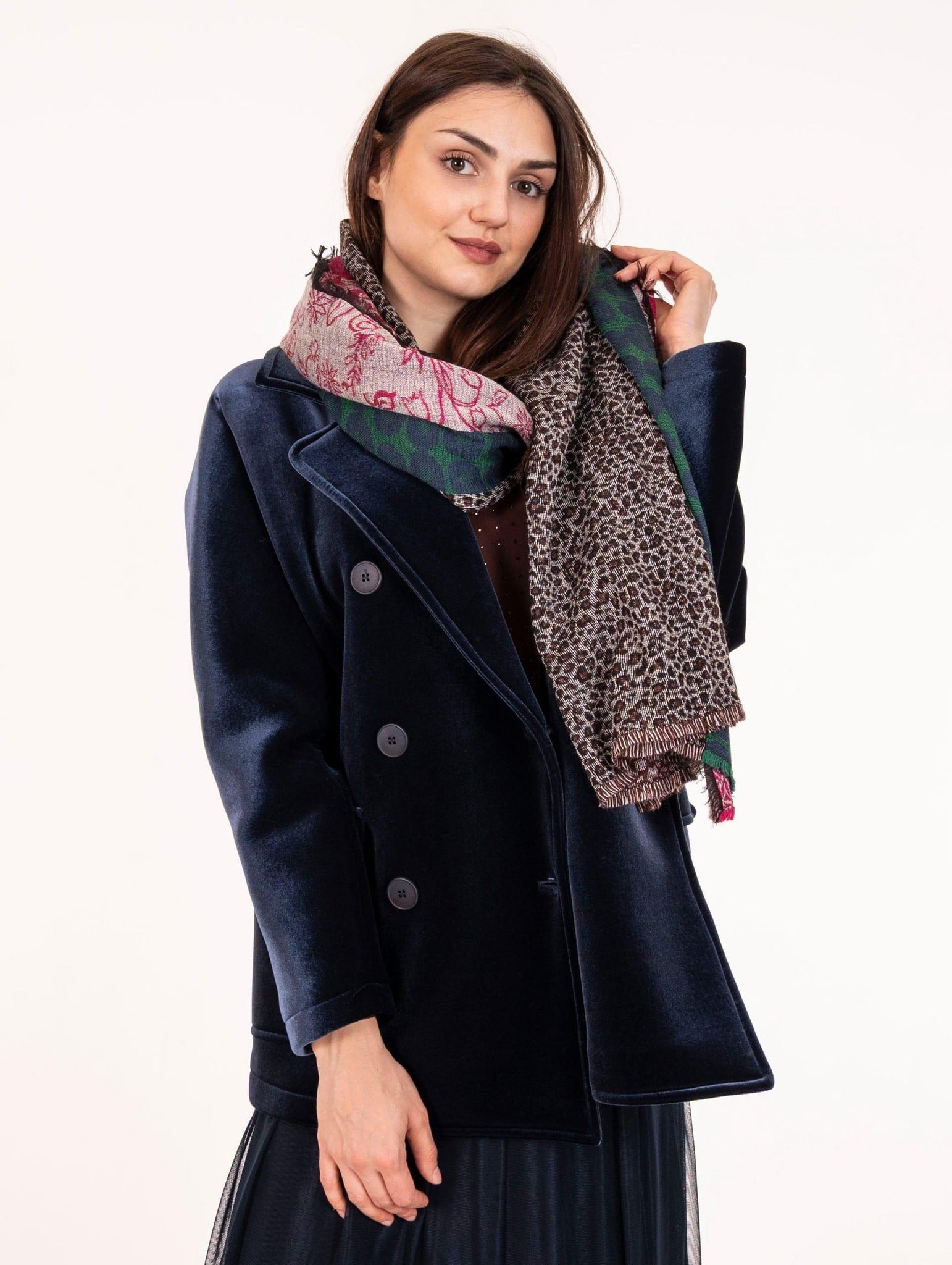 Sciarpa Alessia Santi Fantasia Animalier