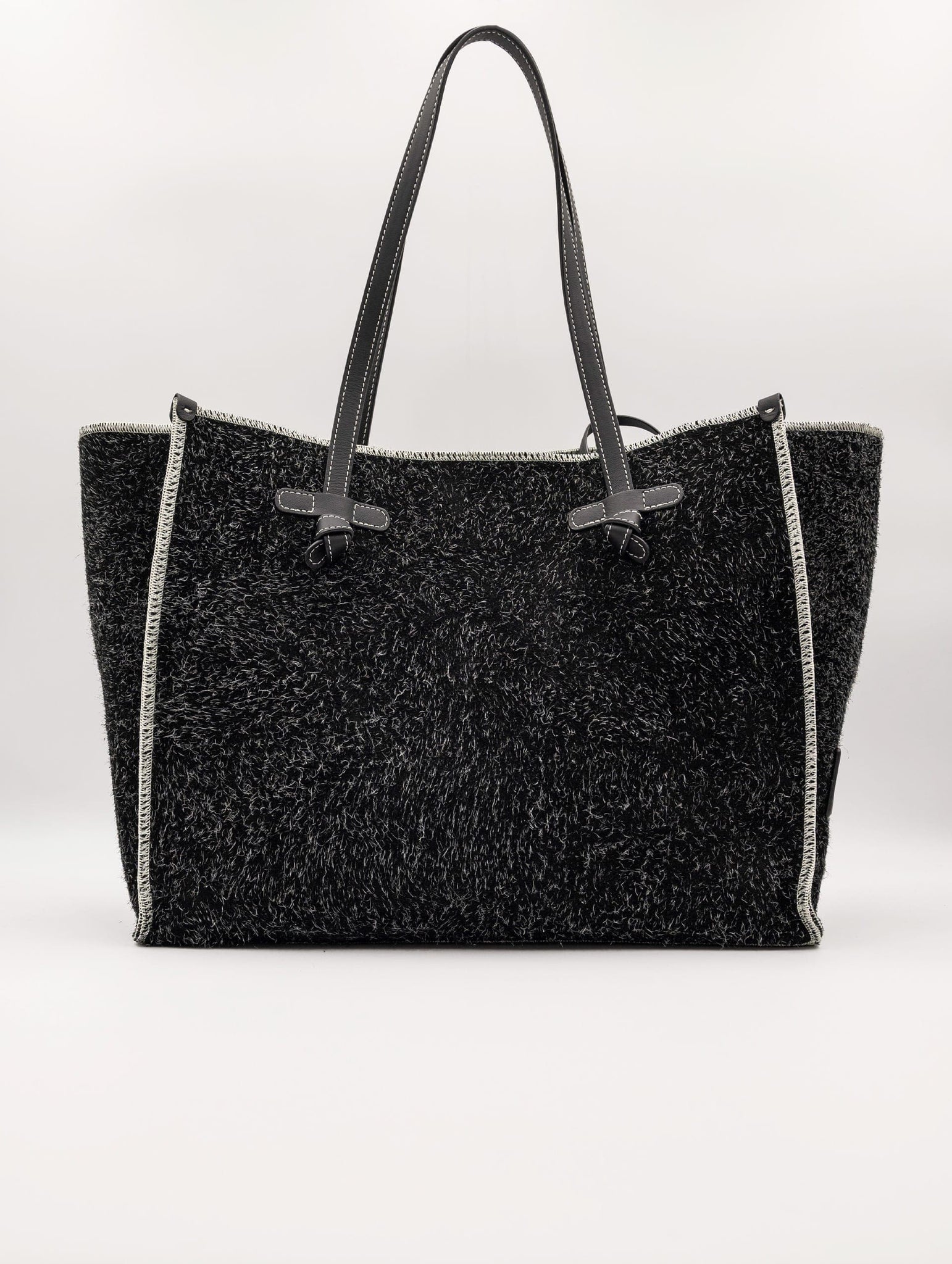 Shopper Marcella Loden Gianni Chiarini in Suede Nera