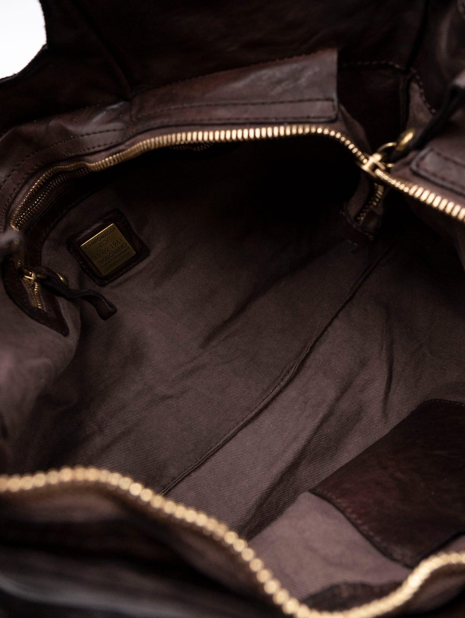 Shopping Antonia Campomaggi in Pelle Borgogna