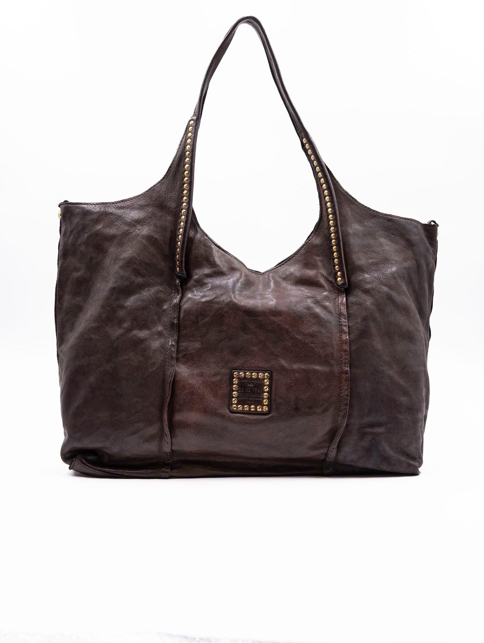 Shopping Antonia Campomaggi in Pelle Borgogna