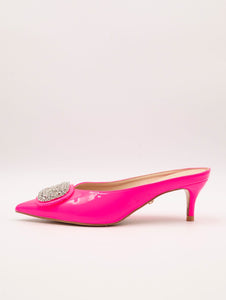 Slip On Archer Twenty Fourhaitch in Pelle Fucsia