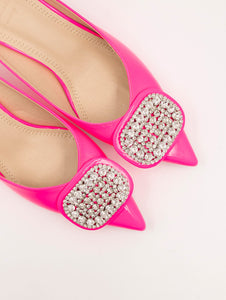 Slip On Archer Twenty Fourhaitch in Pelle Fucsia