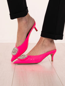 Slip On Archer Twenty Fourhaitch in Pelle Fucsia