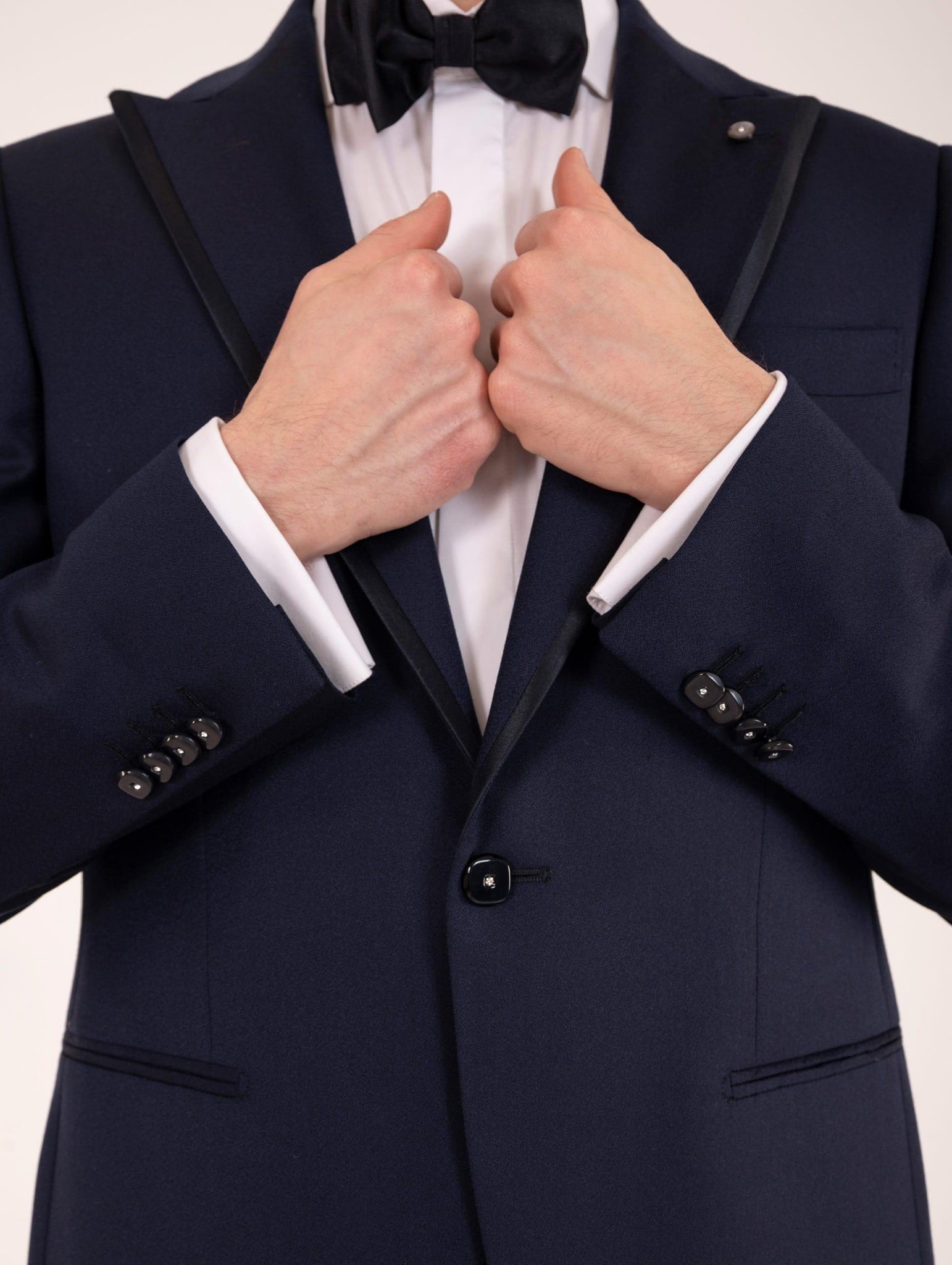 Smoking Sartoriale Luigi Bianchi Mantova Blu