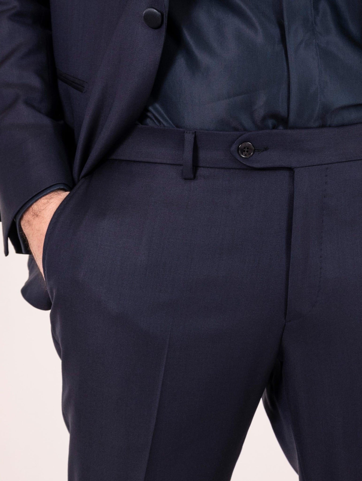 Smoking Sartoriale Luigi Bianchi Mantova Fratelli Cerruti Blu