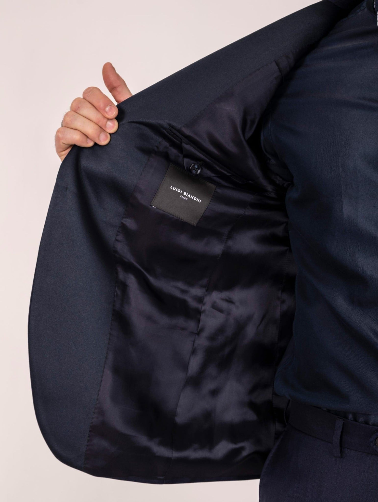 Smoking Sartoriale Luigi Bianchi Mantova Fratelli Cerruti Blu